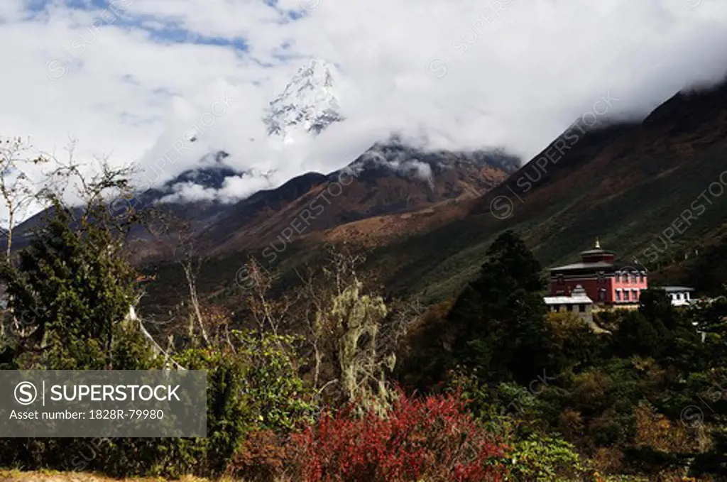 Tengboche Monastery, Tengboche, Khumjung, Sagarmatha National Park, Khumbu, Solukhumbu District, Sagarmatha, Purwanchal, Nepal