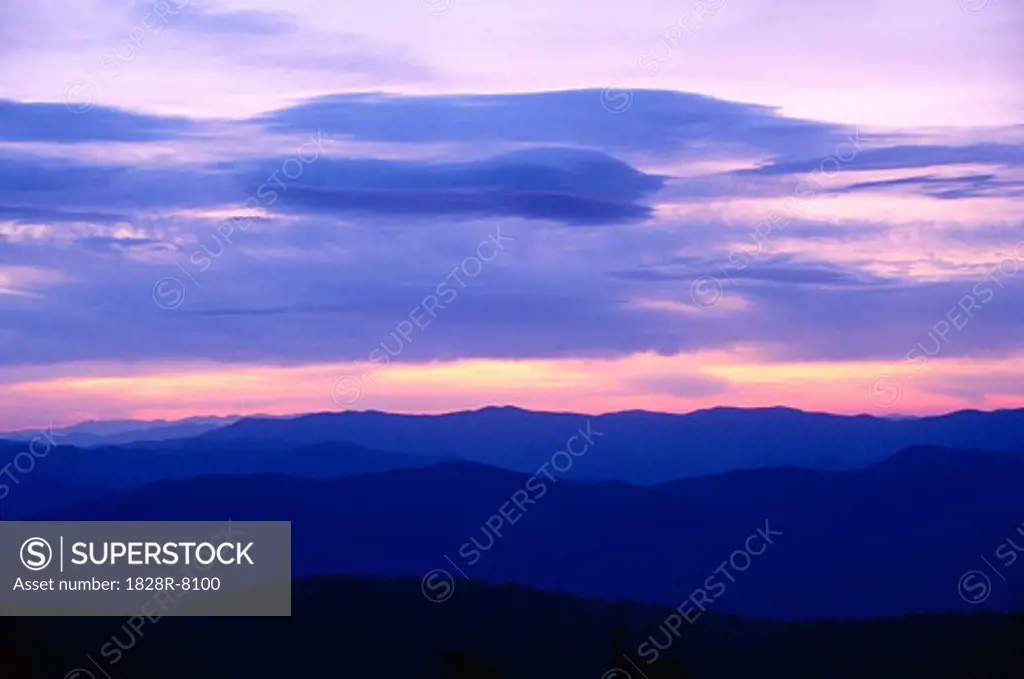 Great Smoky Mountains, Great Smoky Mountains Nat.Park, Tennessee, USA   
