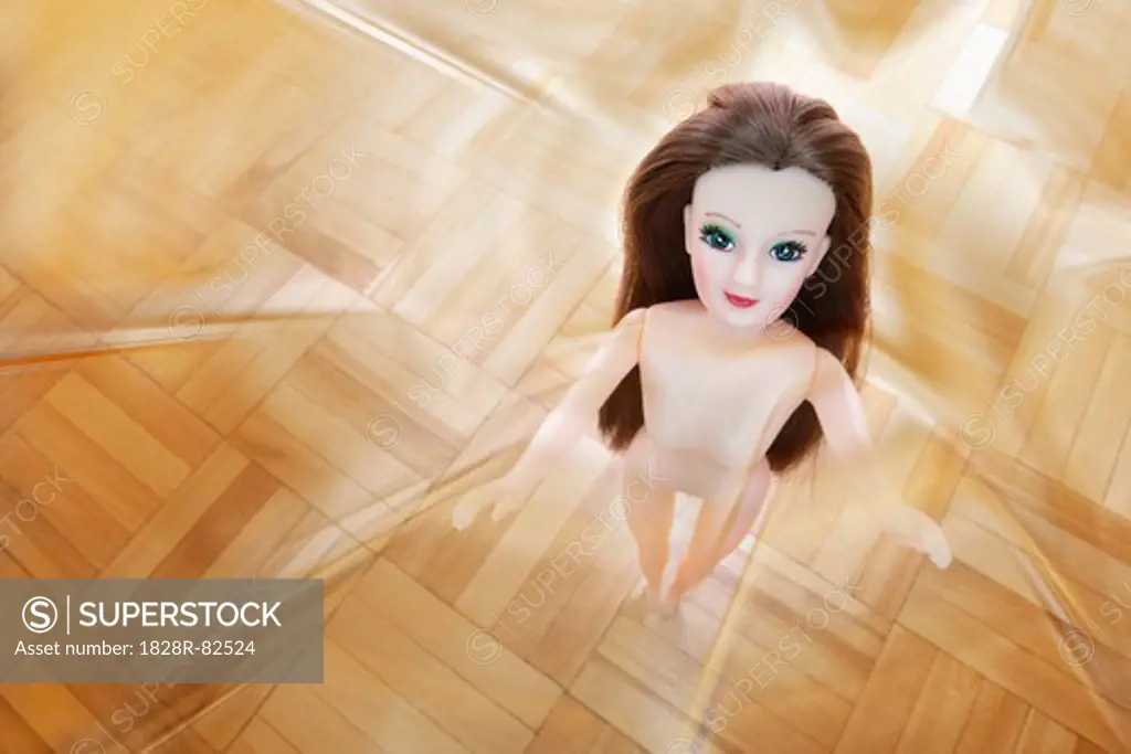 Nude Doll With Plastic