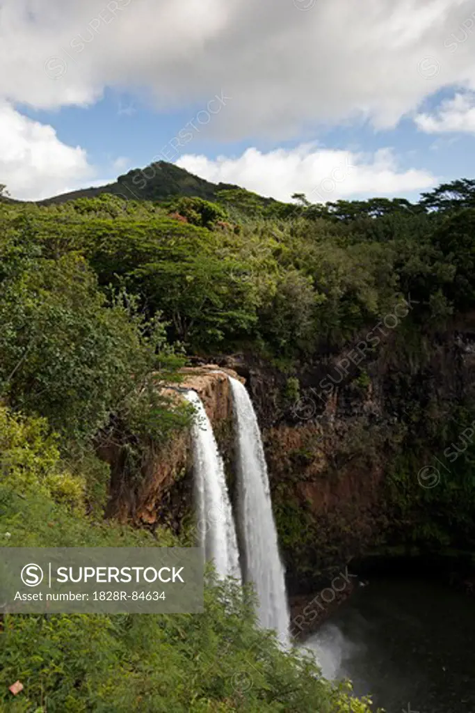 Wailua Falls, Kauai, Hawaii, USA