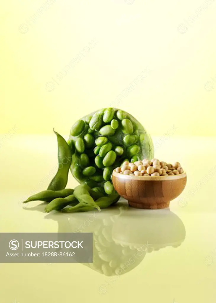 Edamame, Shelled Frozen Soybeans and Dried Soybeans