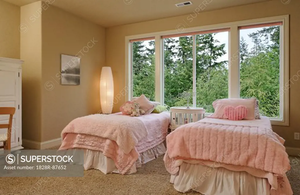Children's Bedroom, Portland, Multnomah County, Oregon, USA