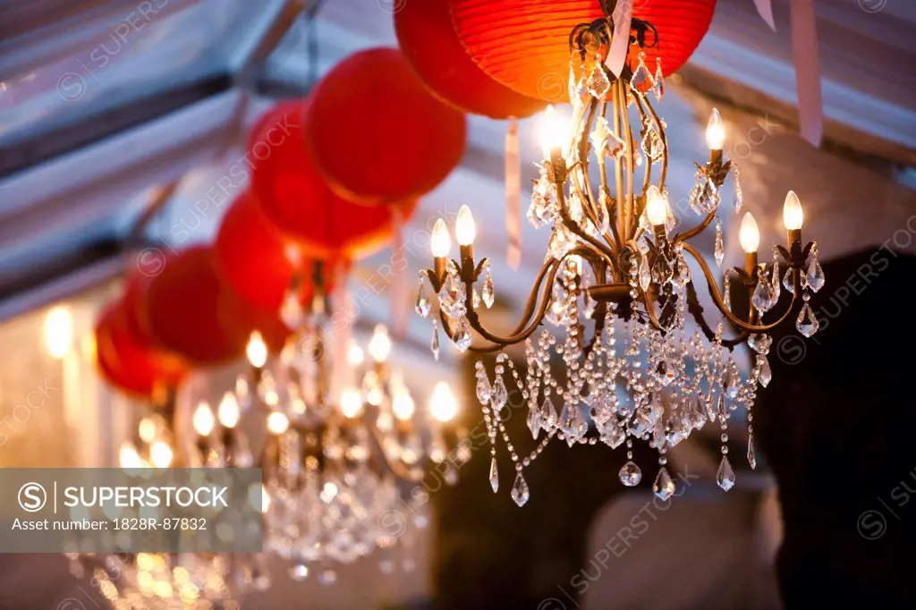 Chandeliers and Paper Lanterns