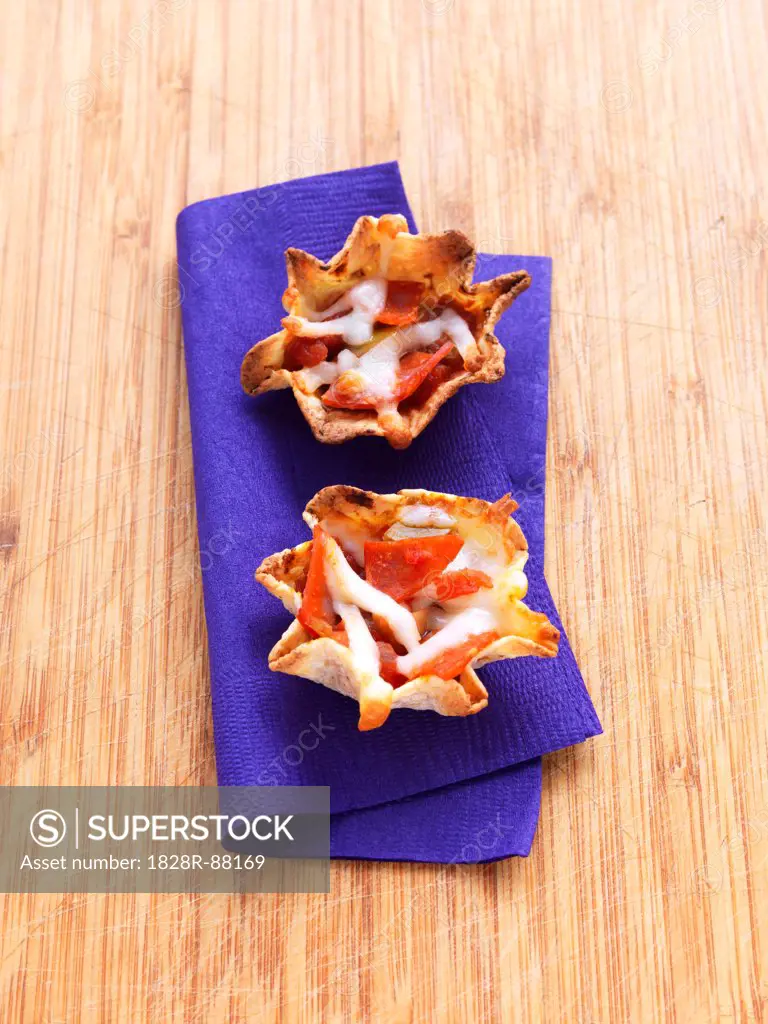 Appetizers on Cutting Board