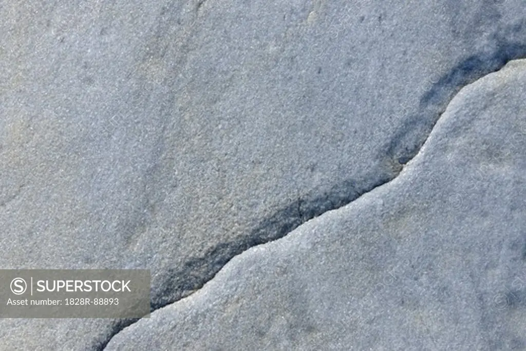 Stone with Crack, Nanortalik, Kujalleq, Kejser Franz Joseph Fjord, Greenland