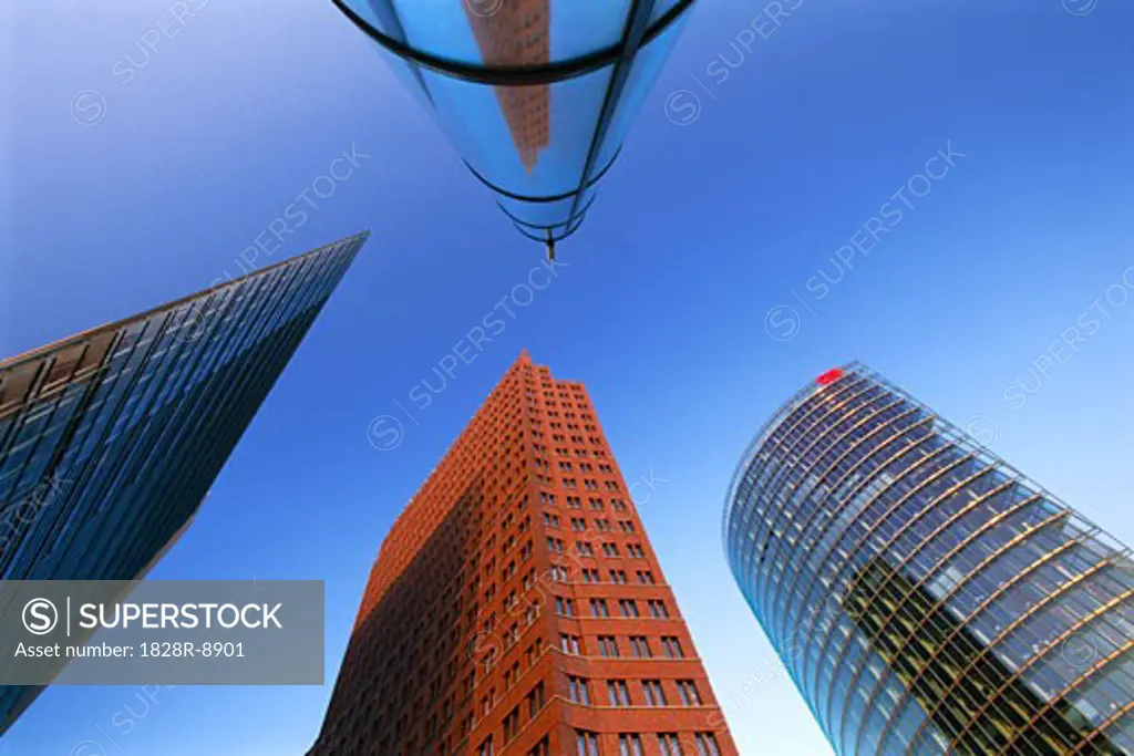 Skyscrapers, Berlin, Germany   