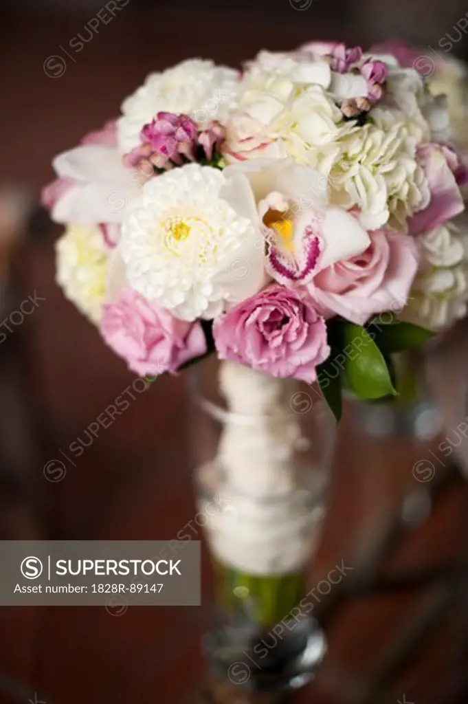 Bouquet of Flowers at Wedding, Toronto, Ontario, Canada