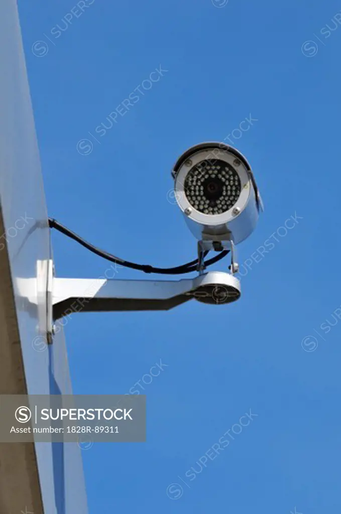 Security Camera, Clapiers, Herault, Languedoc-Roussillon, France
