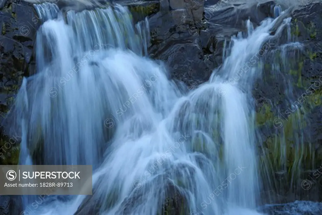 Waterfall, Bruarfoss, Vesturland, Iceland