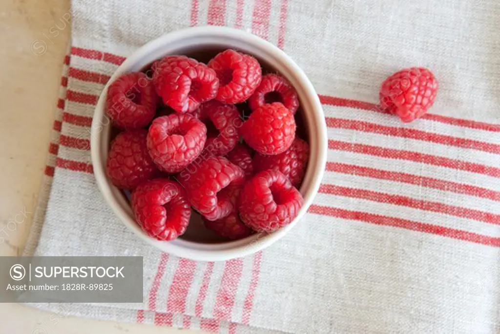 Rasberries in Ramekin