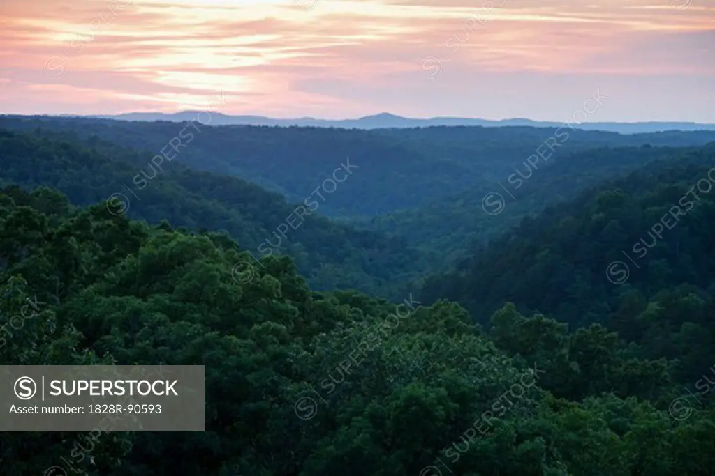 Ozark Mountains, Eureka Springs, Arkansas, USA