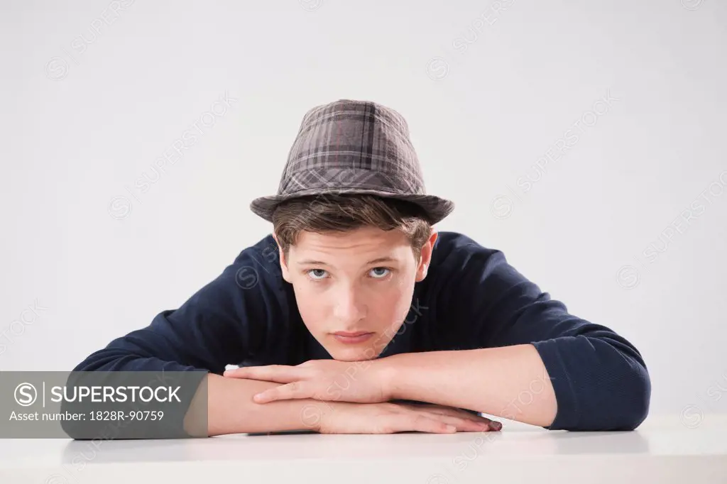 Portrait of Teenage Boy