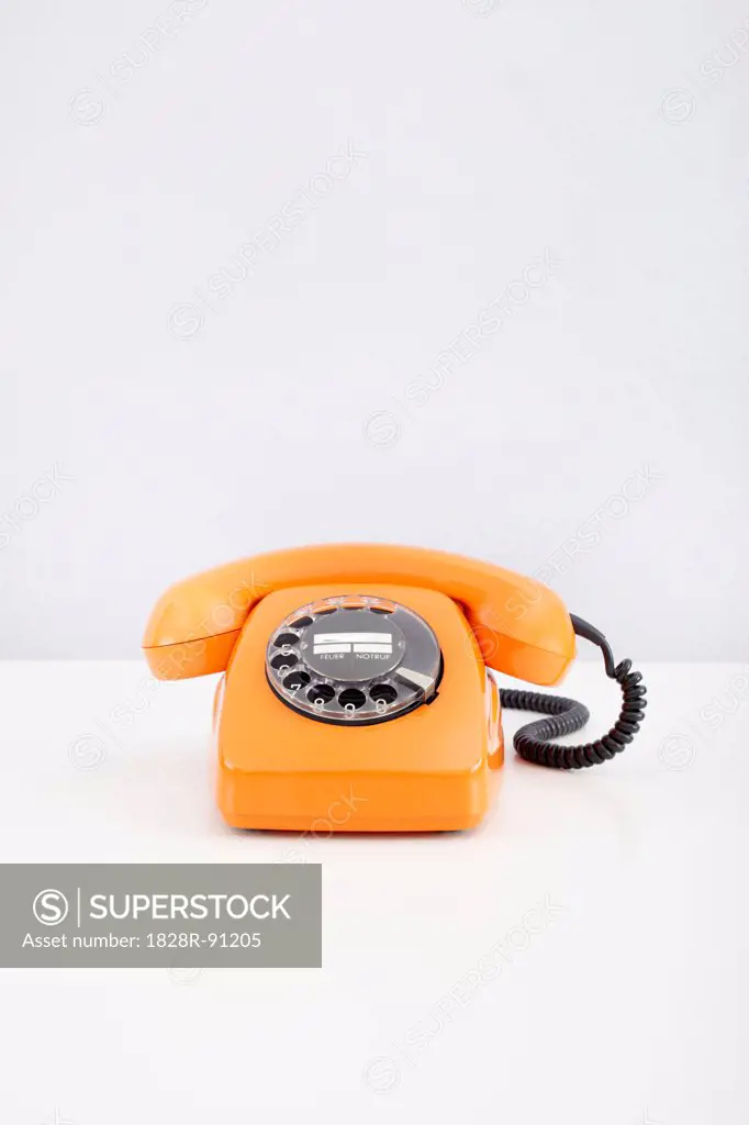 Orange Telephone