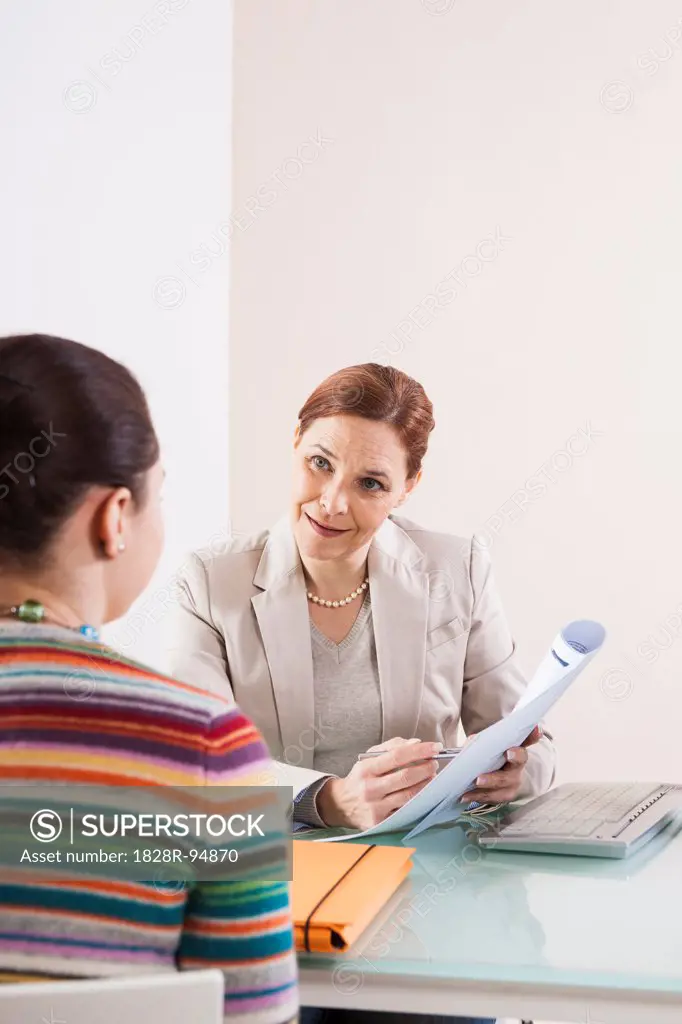 Businesswomen having Meeting in Office