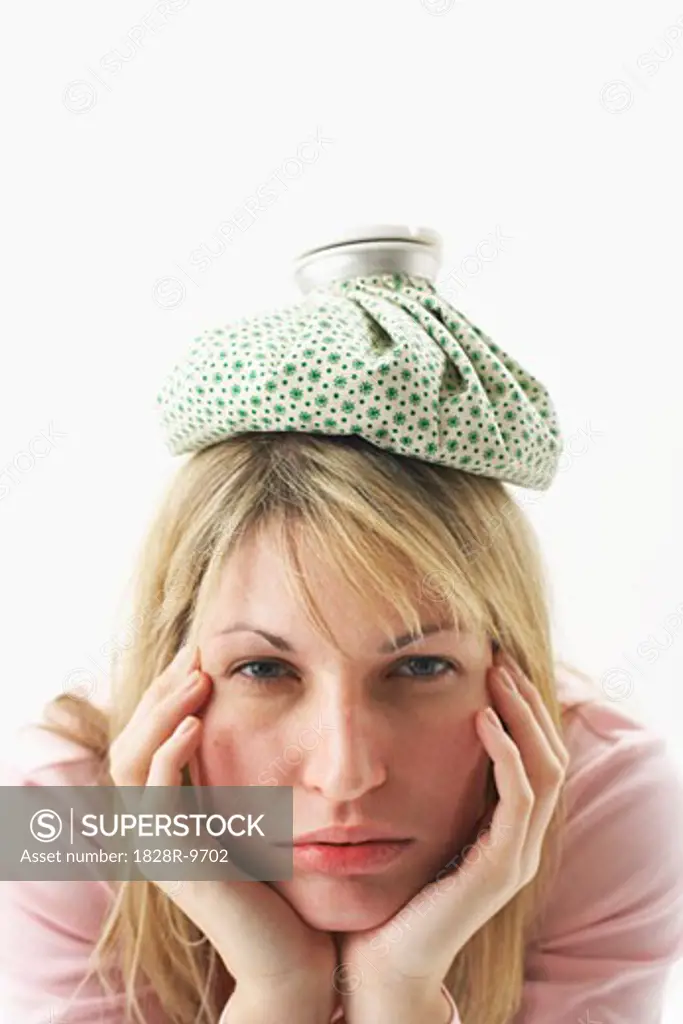 Woman with Headache   