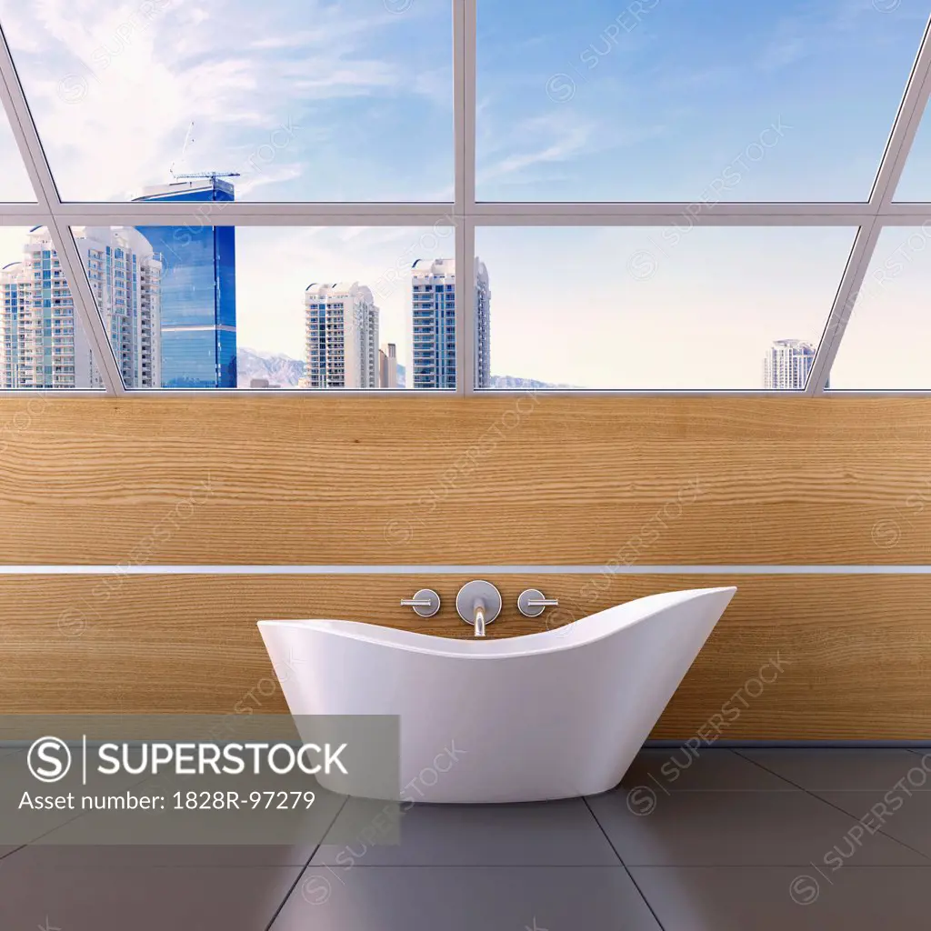 3D-Illustration of Bathtub,02/18/2013