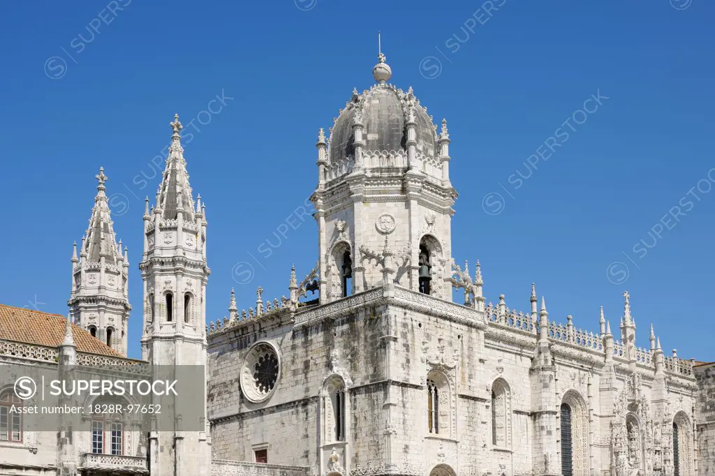 Jeronimos Monastery, UNESCO World Heritage Site, Belem, Lisbon, Portugal,03/23/2011