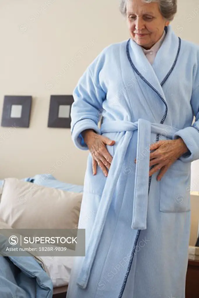 Woman Getting Out of Bed   