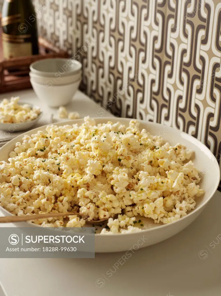 Bowl of Truffle Popcorn, Studio Shot. 09/06/2012