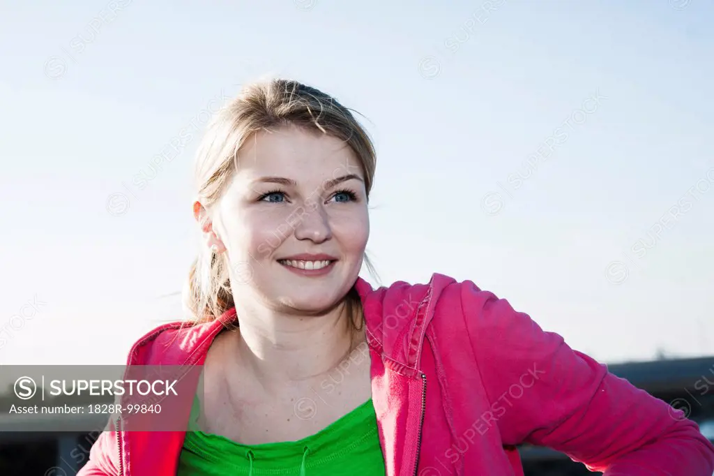 Portrait of Young Woman, Worms, Rhineland-Palatinate, Germany. 09/03/2013