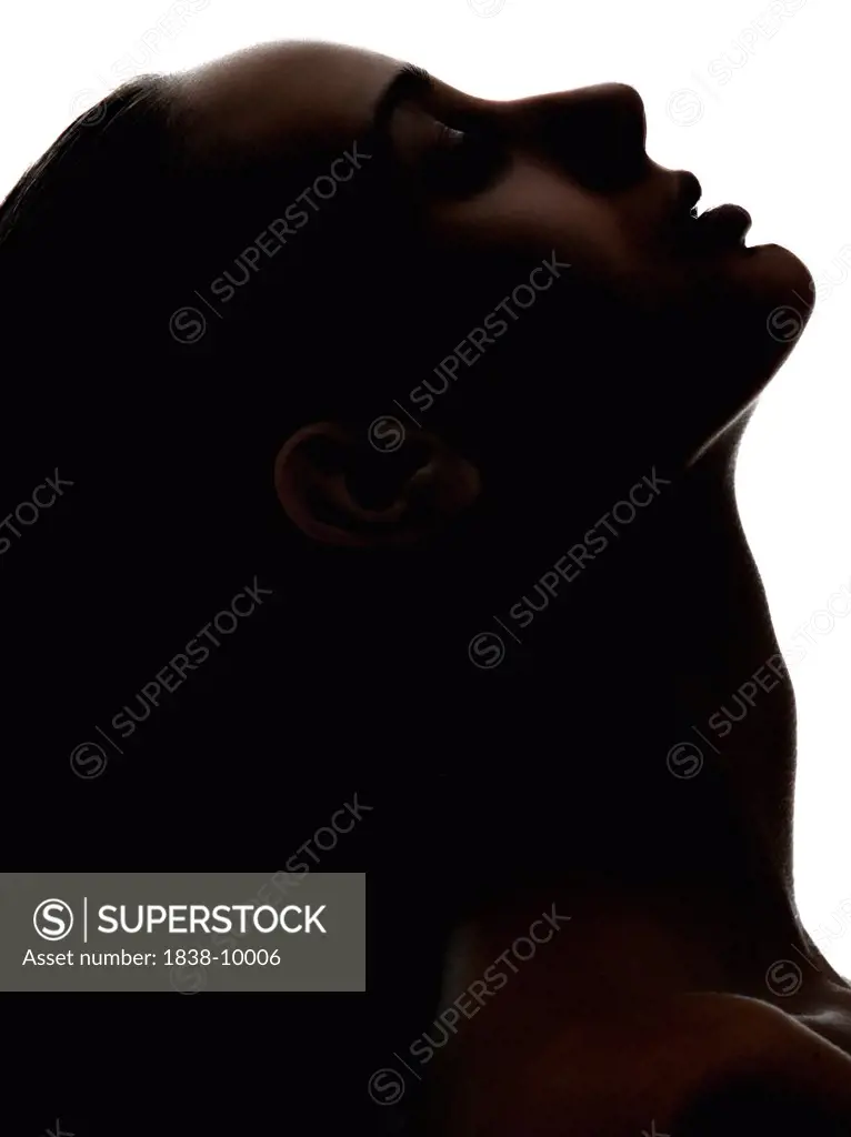 Woman's Head Leaning Back
