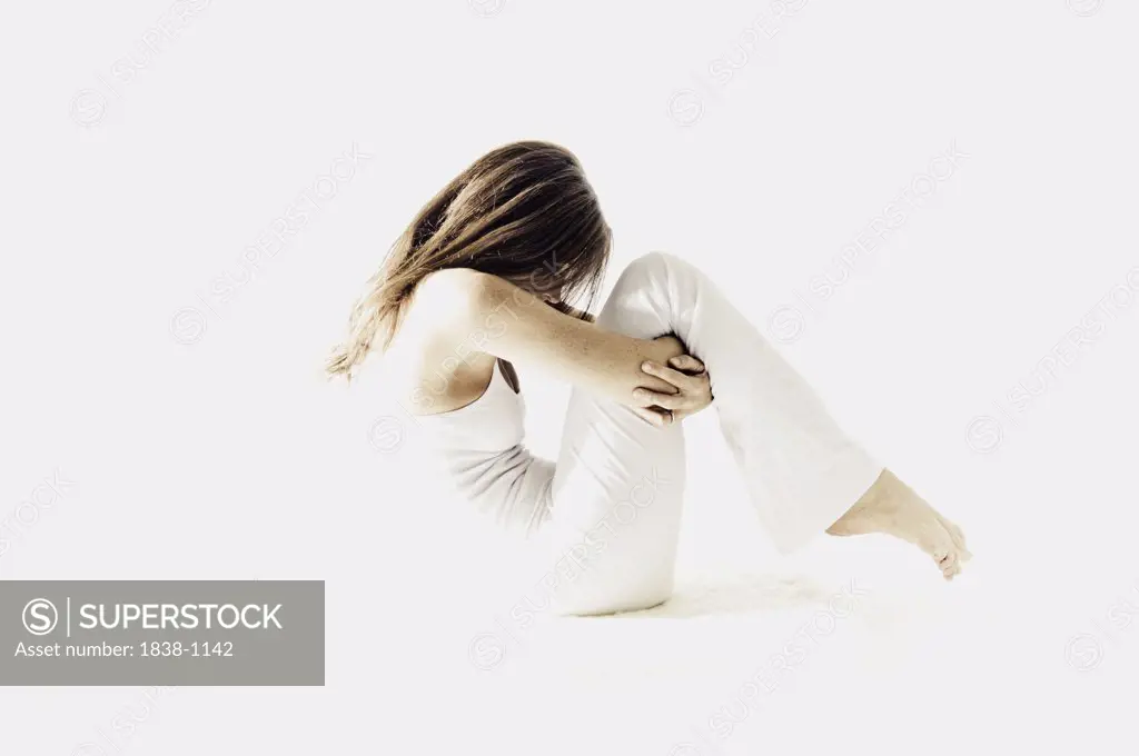 Woman Doing Yoga Pose