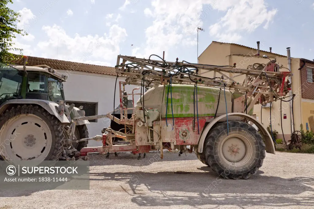 Tractor and Farm Equipment, Bararloz, Spain