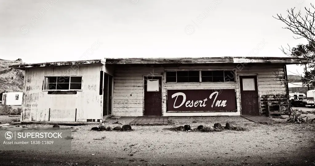 Abandoned Motel, Nevada, USA