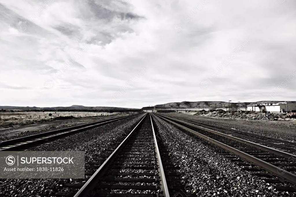 Train Tracks, Arizona, USA