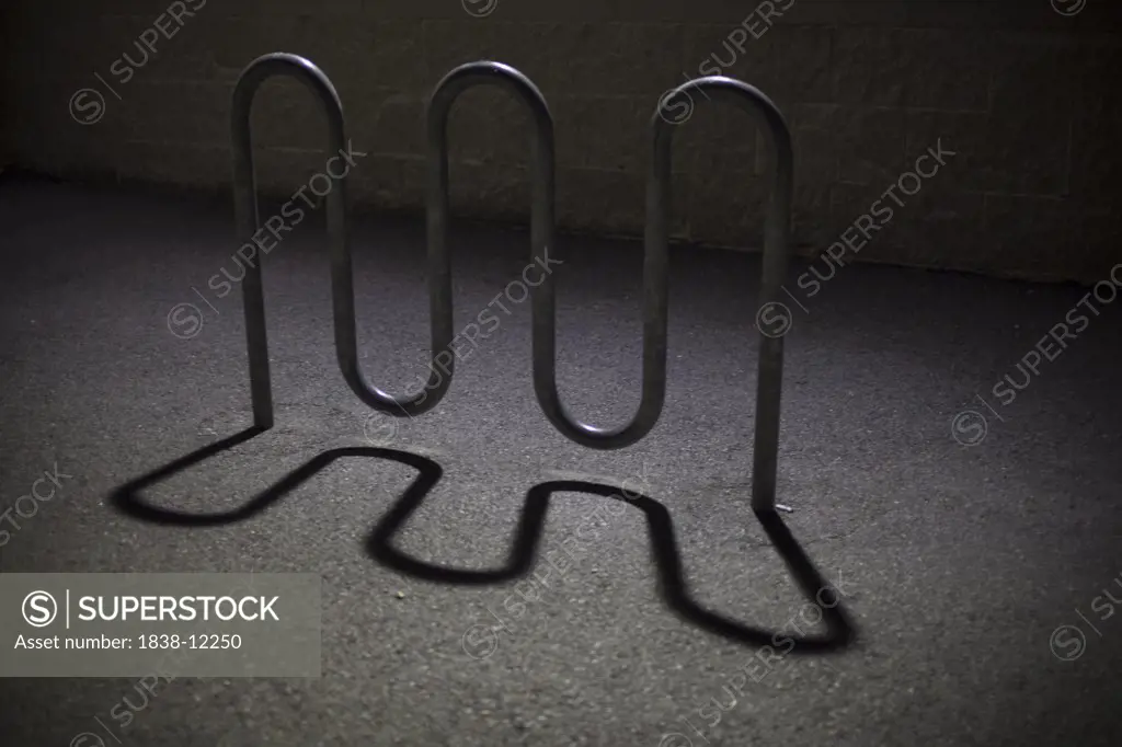 Curved Bicycle Rack