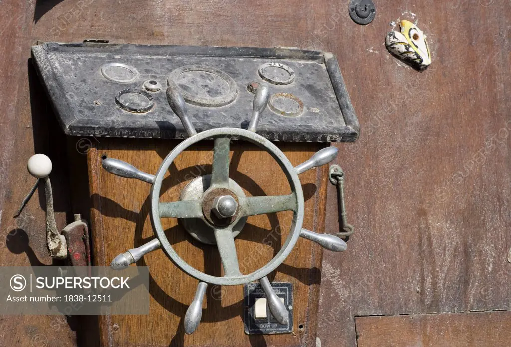 Ship's Steering Wheel, Malta