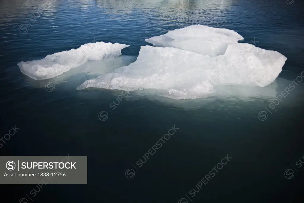 Small Icebergs, Jokulsarlon Glacial Lake, Iceland