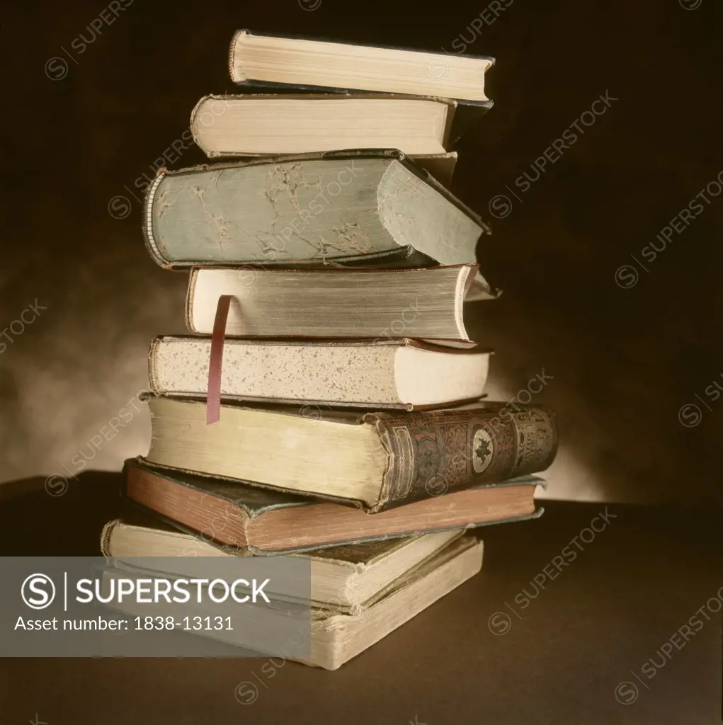 Stack of Old Books