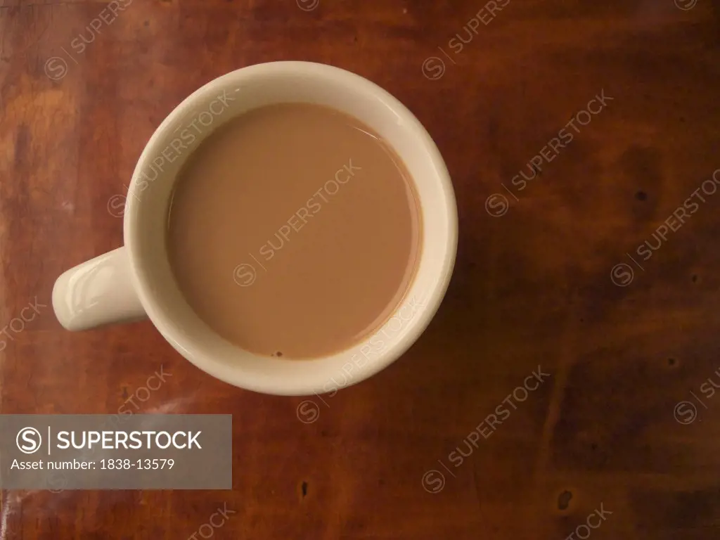 Cup of Coffee, High Angle View