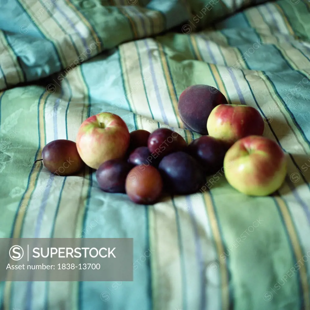 Fruit on Bed