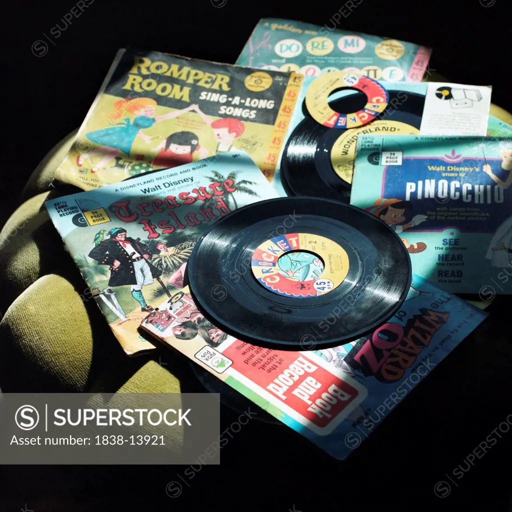 Vintage 45 rpm Records