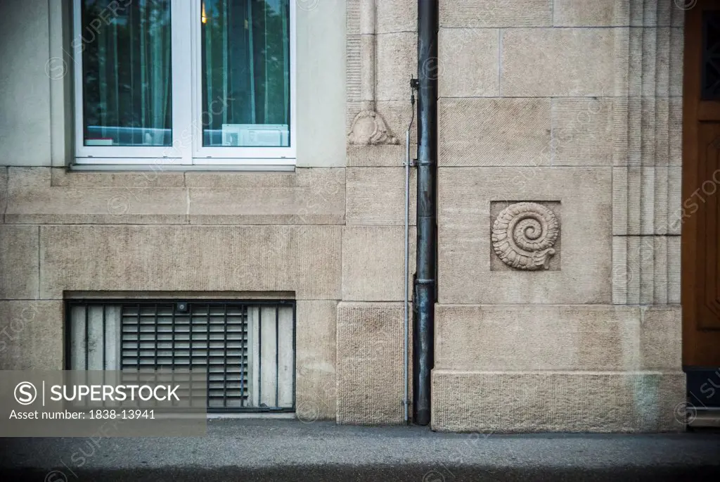 Exterior Architectural Detail, Zurich, Switzerland