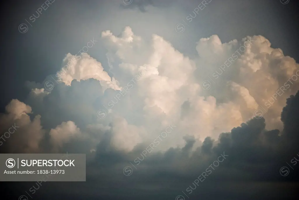 Dramatic Heavenly Clouds in Sky