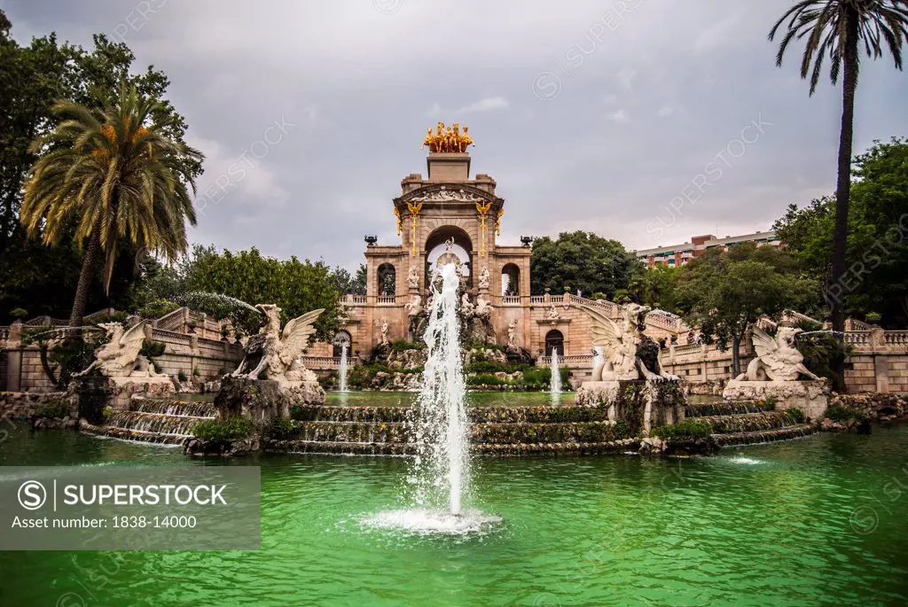 Parc de la Ciutadella Fountain, Barcelona, Spain