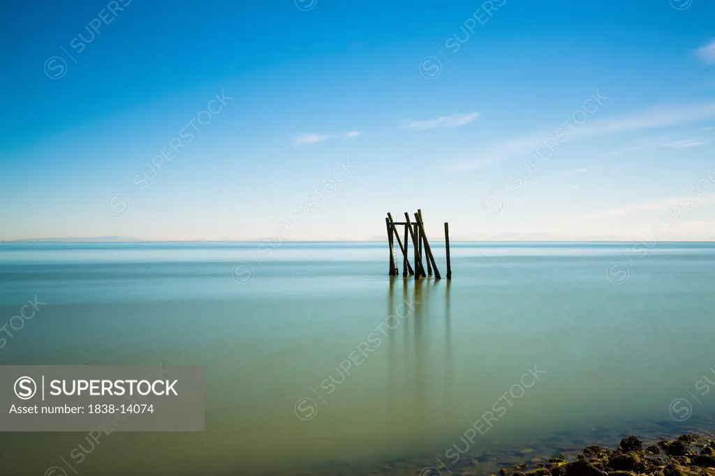 Seascape With Old Dock