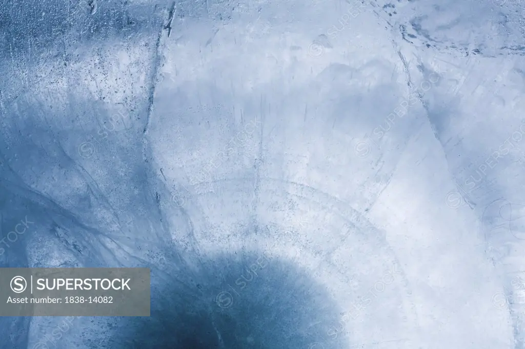 Block of Ice, Close Up, Abstract