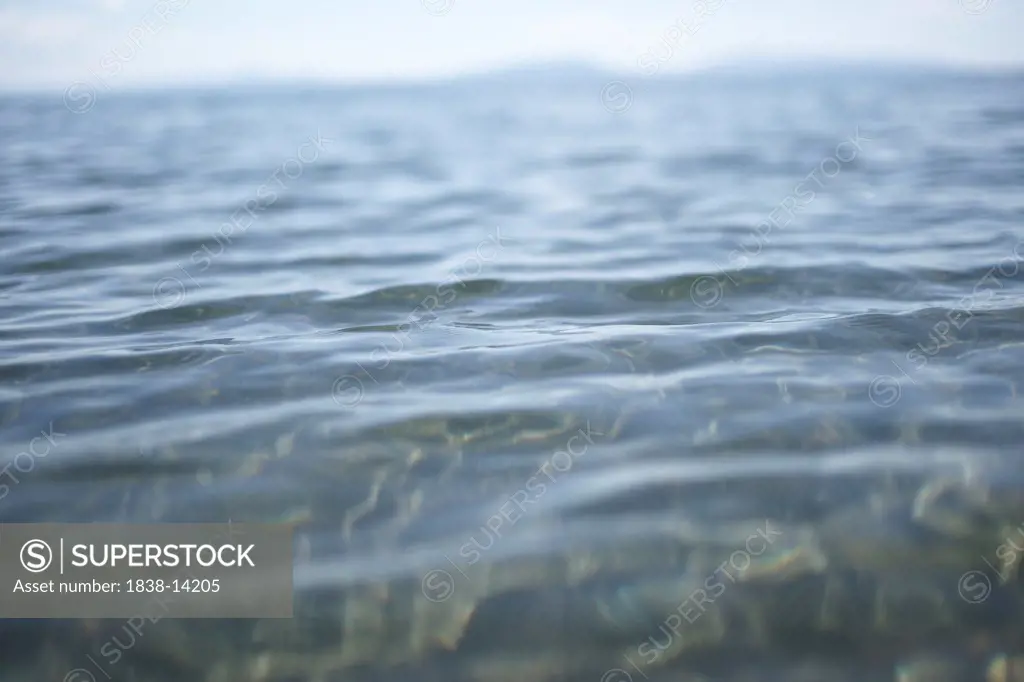 Shallow Rippling Water