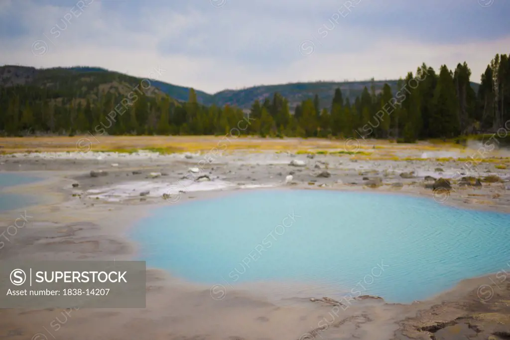 Sulfur Pool, Yellowstone National Park, USA
