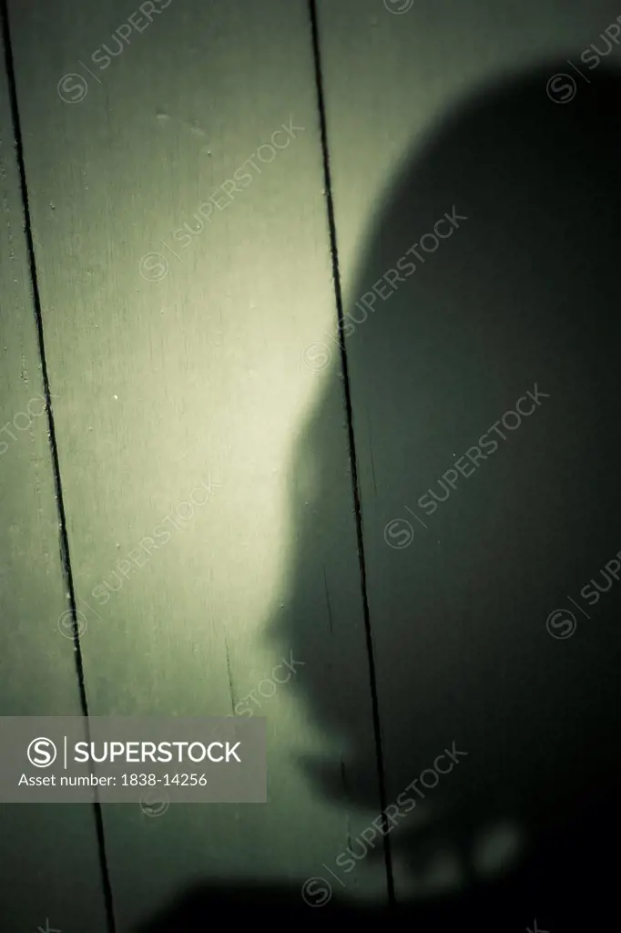 Shadow of Female Head