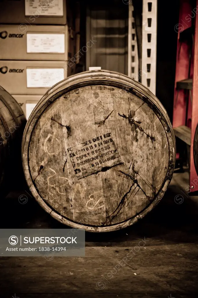 Whiskey Barrel, Side View