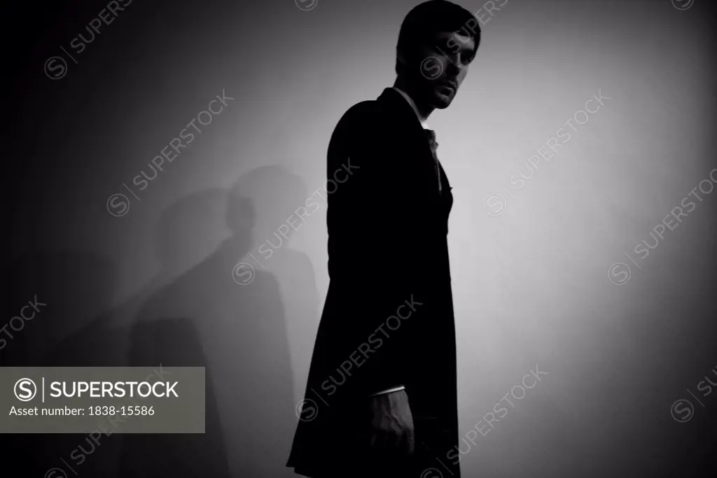 Man in Black Overcoat
