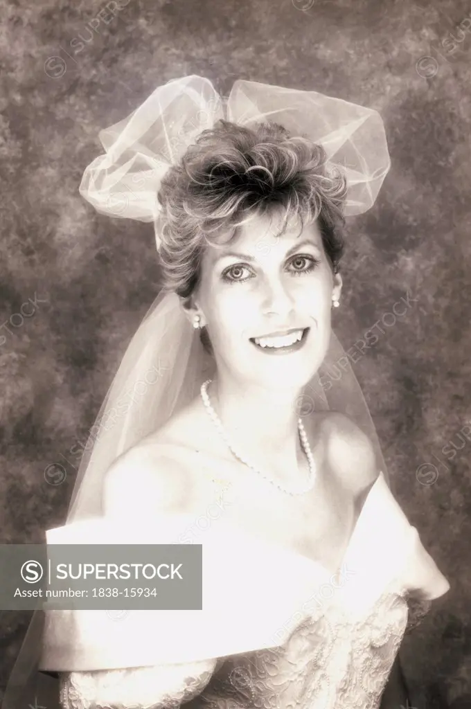 Bridal Portrait, circa 1980's