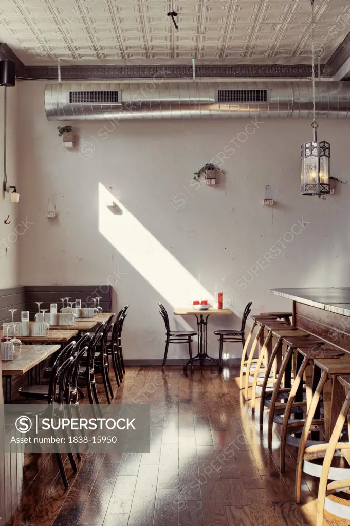 Empty Restaurant Interior