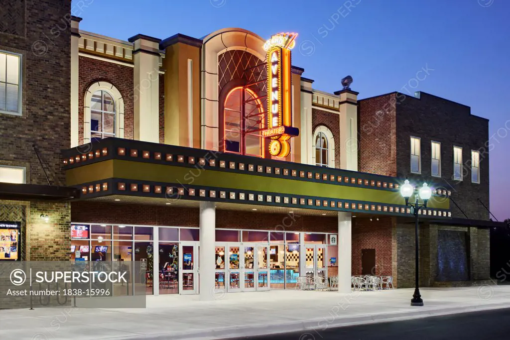 Movie Theater Exterior