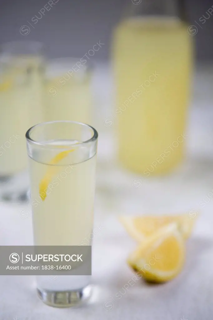 Glass of Lemoncello